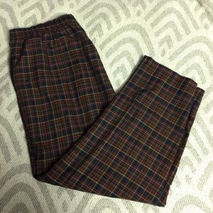 Plaid Pants